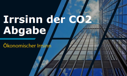 Die CO2 Abgabe ist reiner Irrsinn