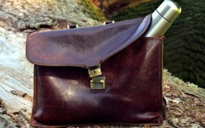Eine Tasche geht auf Reise