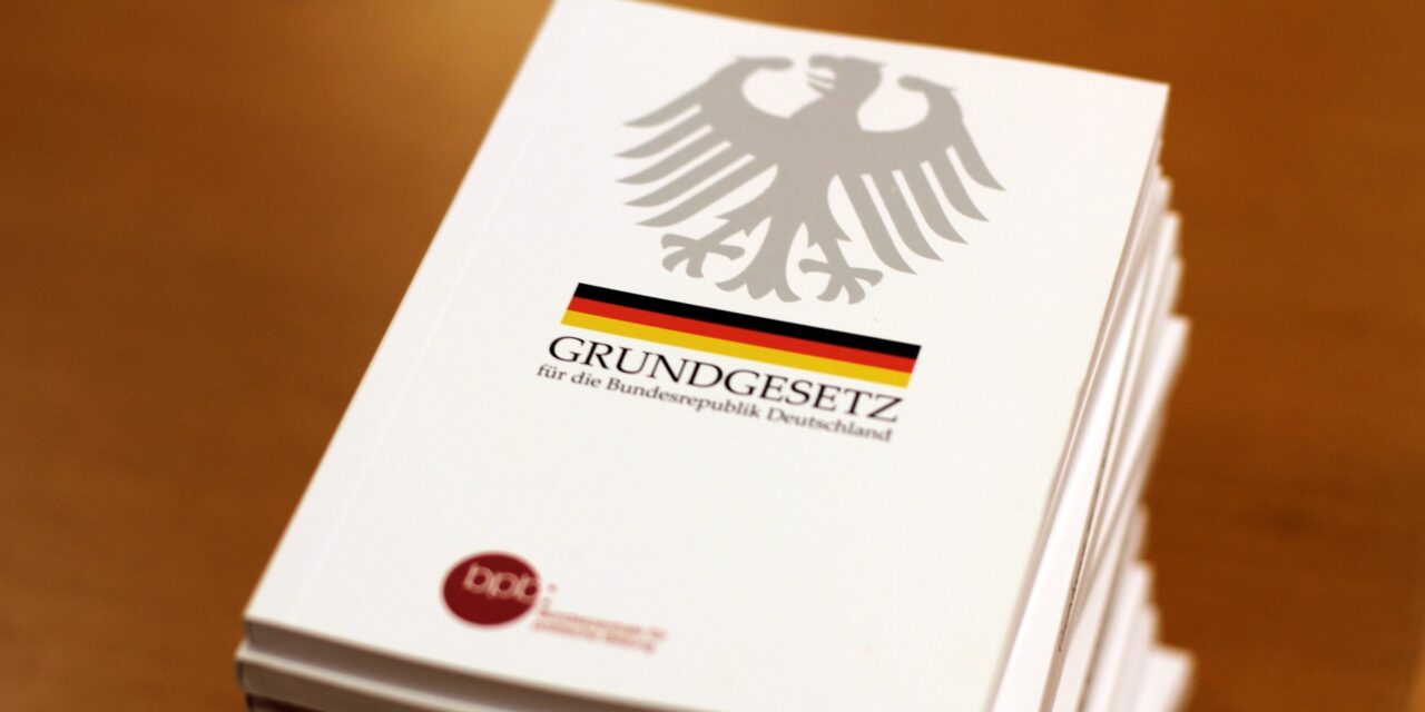 Aufgabe des Grundgesetzes