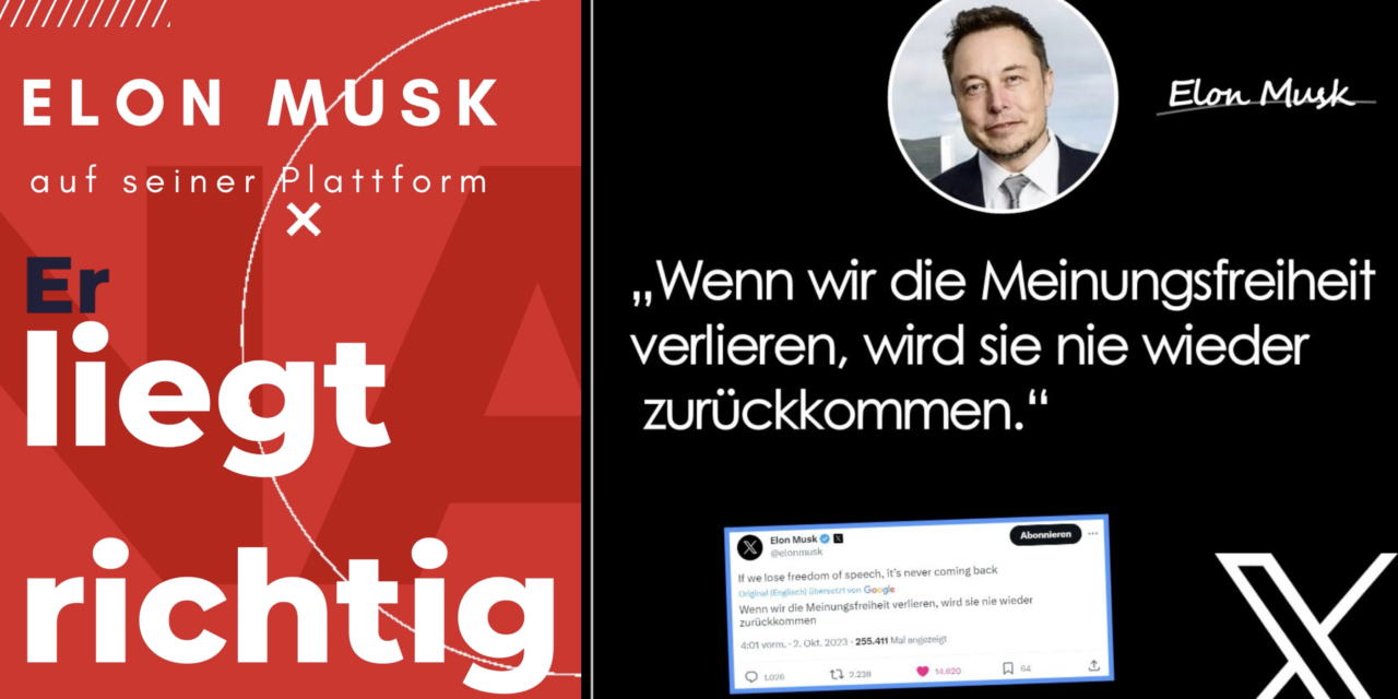 Warum Herr Musk richtig liegt