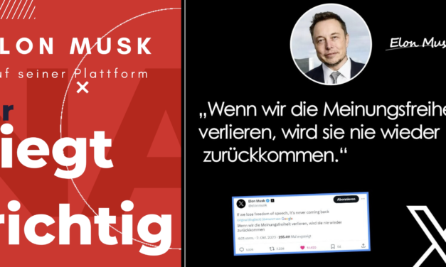 Warum Herr Musk richtig liegt