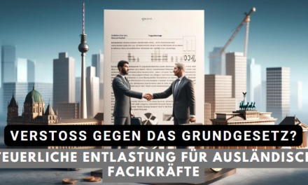 Verstoß gegen das Grundgesetz?
