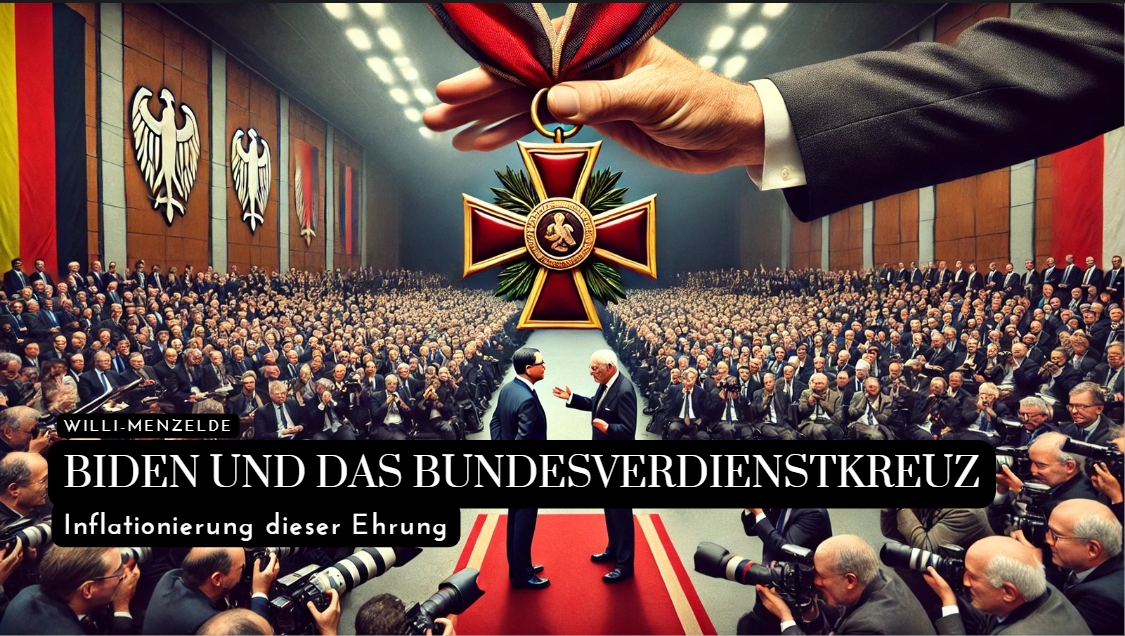 Bundesverdienstkreuz und Joe Biden