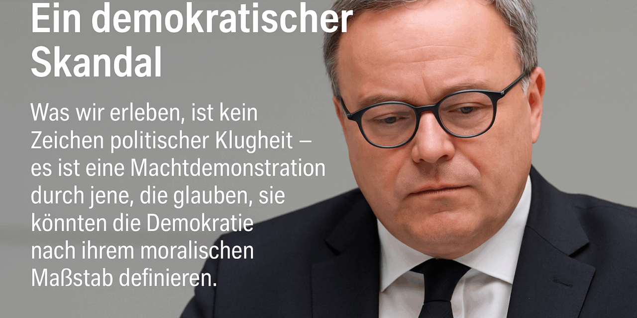 Machtarroganz ersetzt Respekt