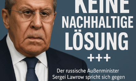 Spricht Lawrow von Selbstmord?
