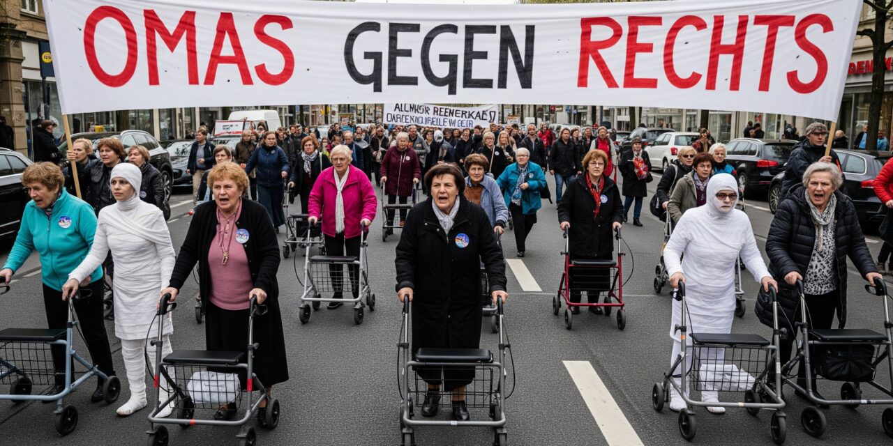 Omas gegen Rechts: Ein Recht auf die Straße