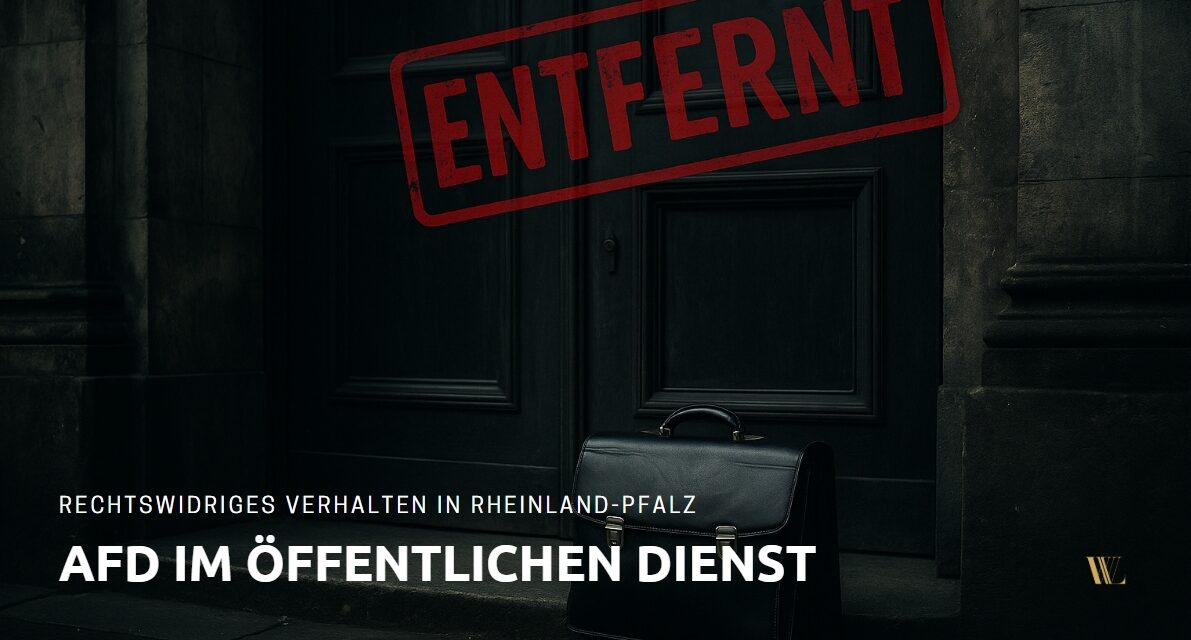 Rheinland-Pfalz: AfD im Öffentlichen Dienst