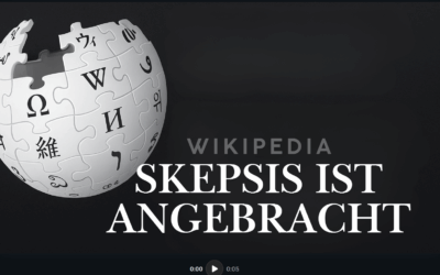 Skepsis: Politisch gefärbte Wikipedia-Artikel?
