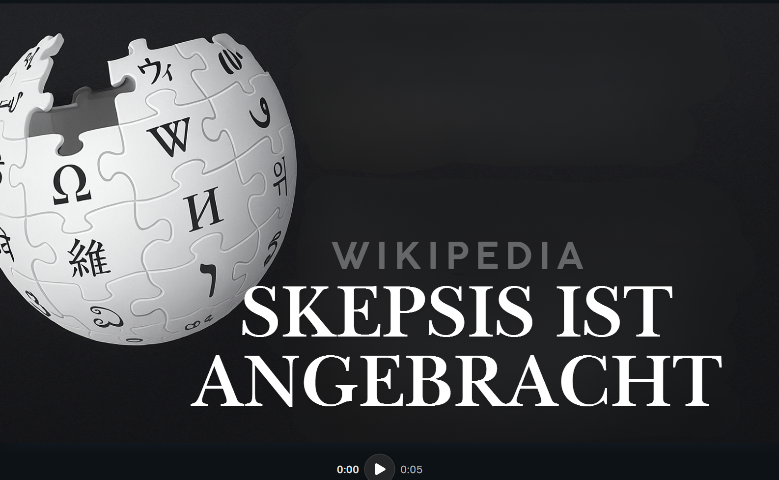 Skepsis: Politisch gefärbte Wikipedia-Artikel?