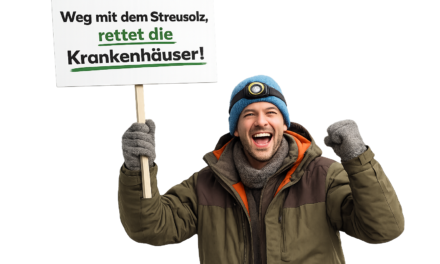 Ein guter Deutscher verwendet kein Streusalz!