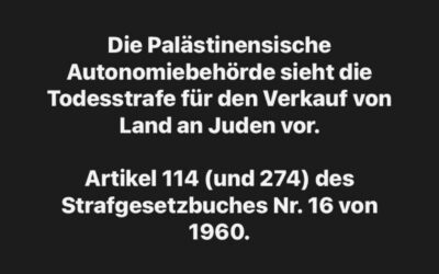 Palästina: Politik und die Todesstrafe